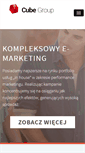Mobile Screenshot of cubegroup.pl